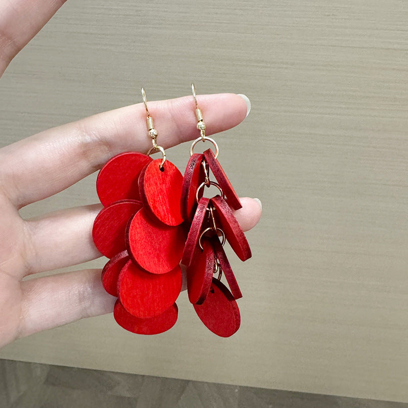 Super Fairy Mori Style Atmosphere Simple Earrings