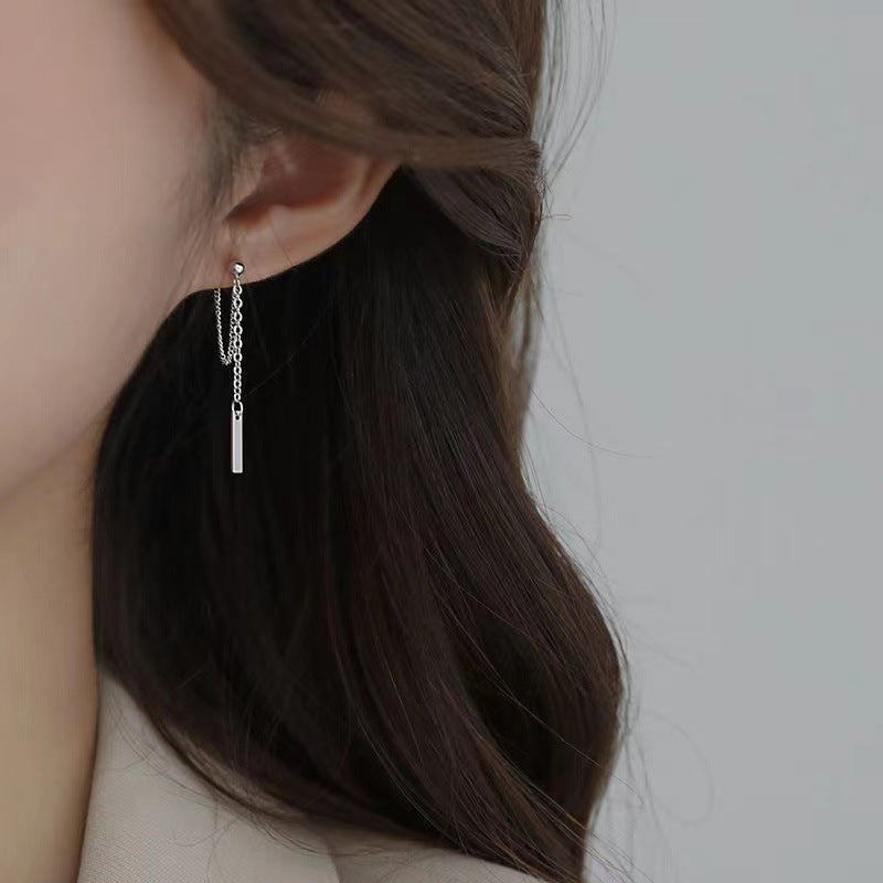 Women's Tassel Elegant High-grade Niche Design Long Earrings
