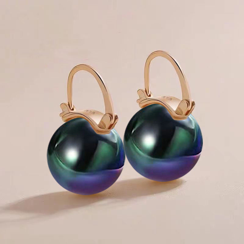 Shell Pearl Parvenu Gold Imitation White Rings