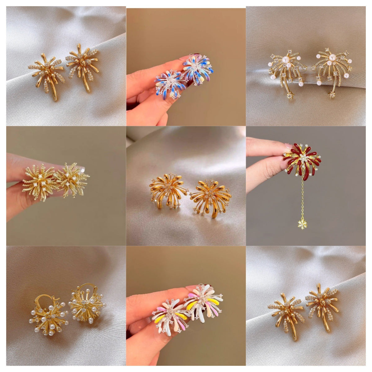 Commuter Light Luxury Design Sense High-grade Earrings