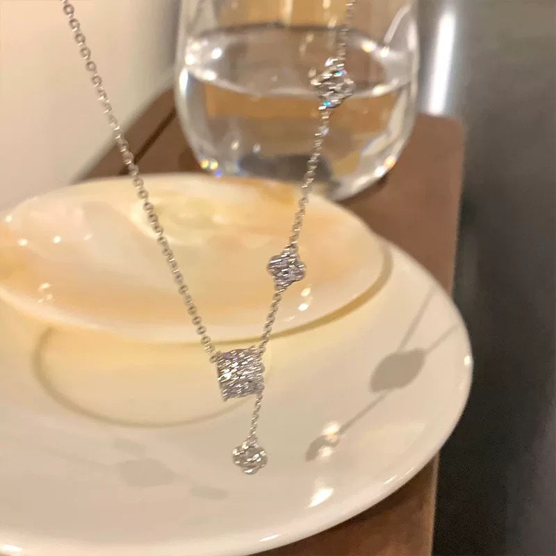 Women's Waist Clover For Simple Design High-grade Necklace