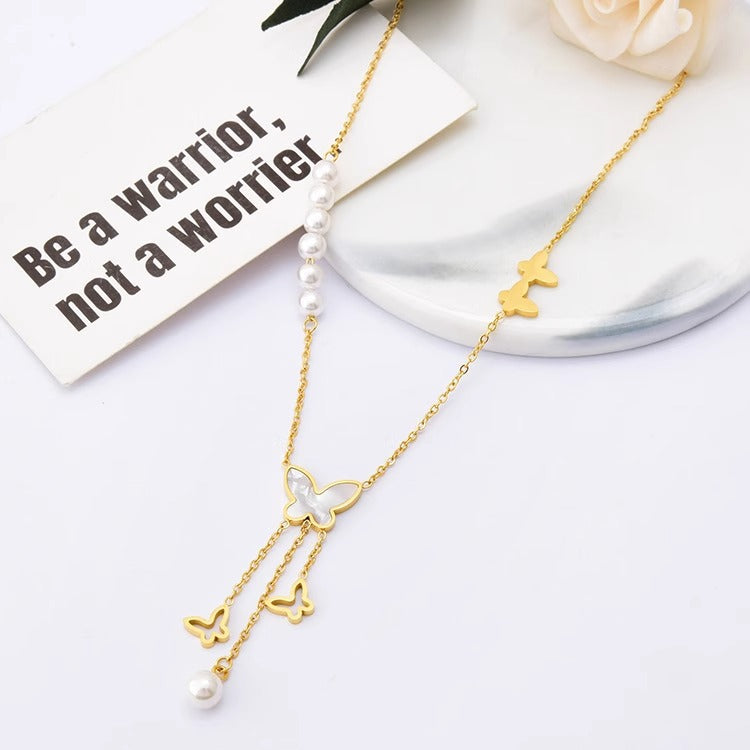 Pearl Light Luxury Simple Fashion High Necklace