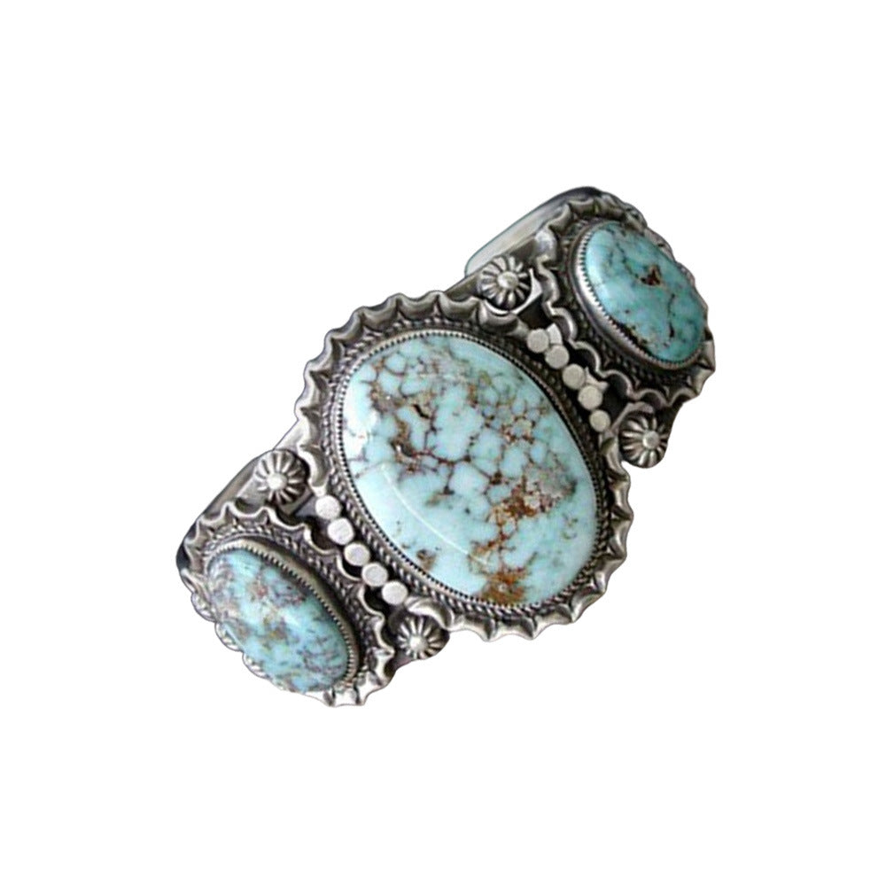 Women's & Men's Ethnic Style Turquoise Trendy Vintage Ring