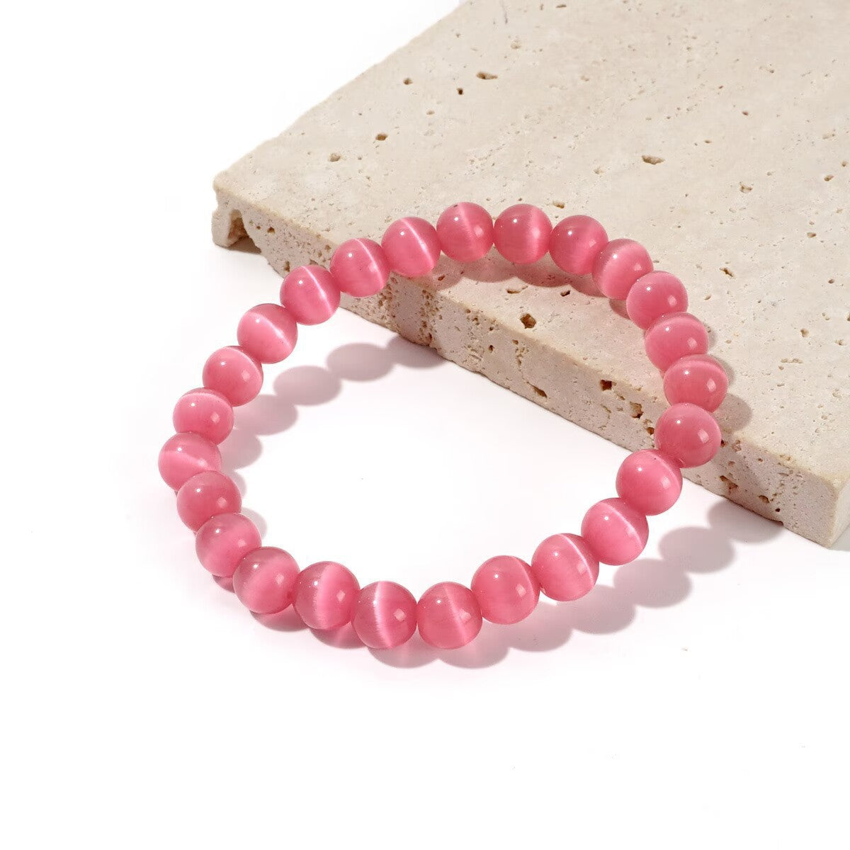Sea Blue Opal Crystal High Goods Hand High-grade White Bracelet