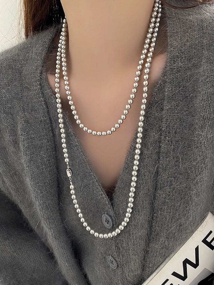 Multiple Ways To Wear Advanced Strong Light Pearl Necklaces