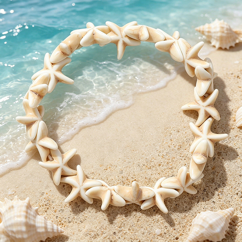 Sea Turtle Ocean Series Holiday Natural Shell Bracelet