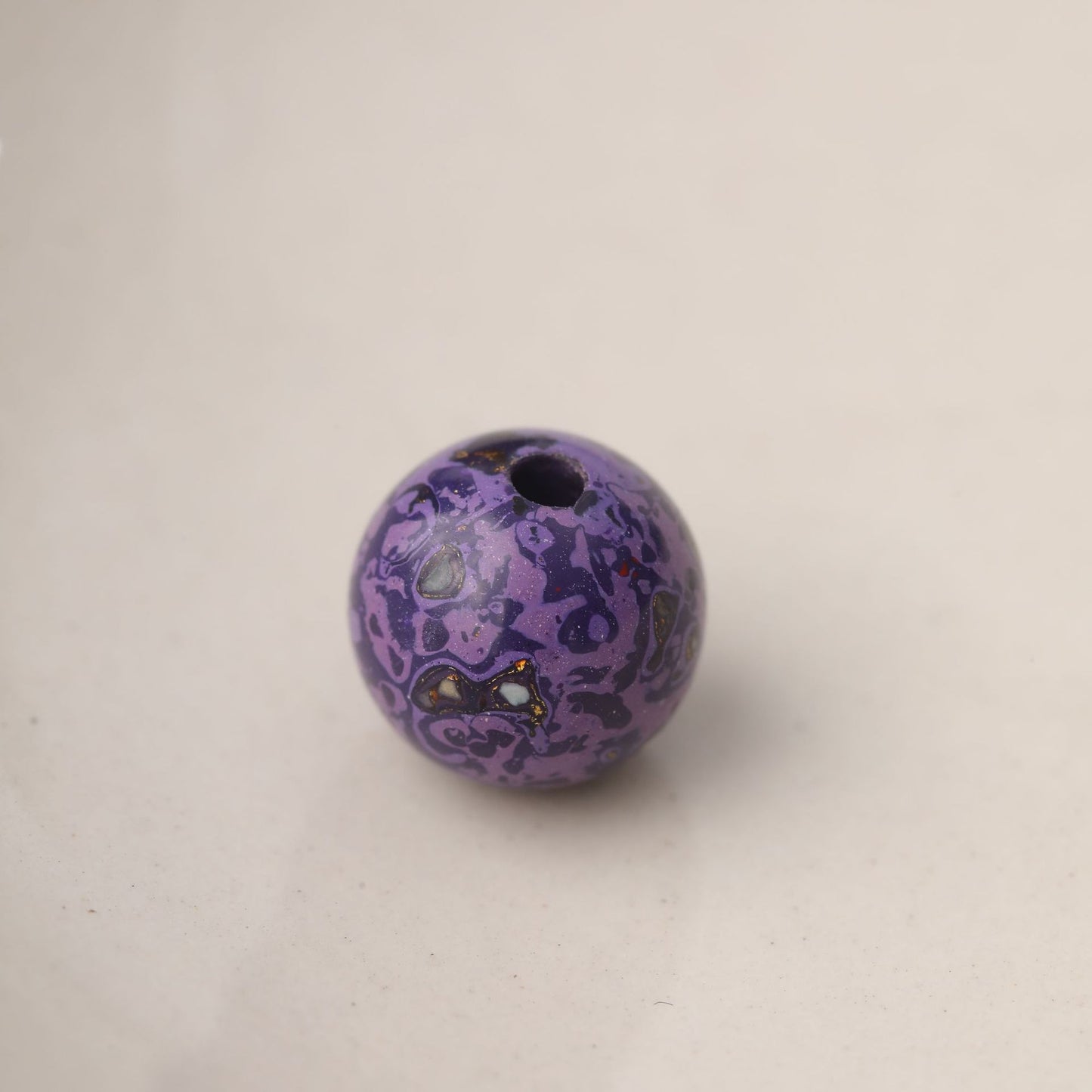 Paint Large Beads Inlaid Screw Scattered Single Bracelet