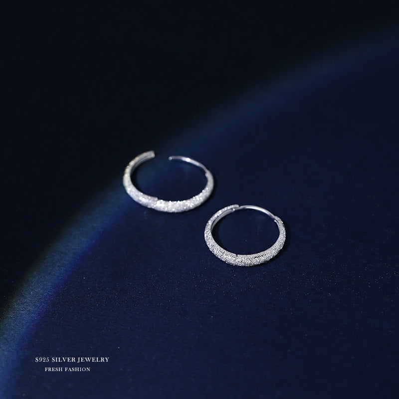 Like Star River Ear Sparkling Shiny Stud Earrings
