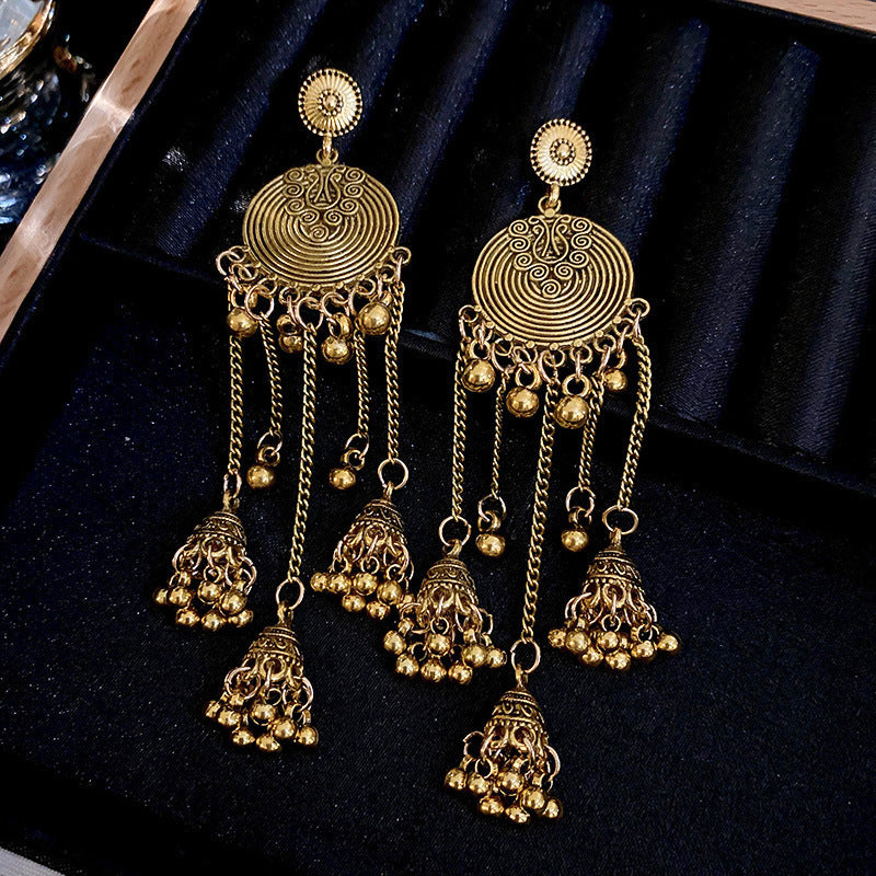 Zircon Butterfly Water Drop Ear Female Rings
