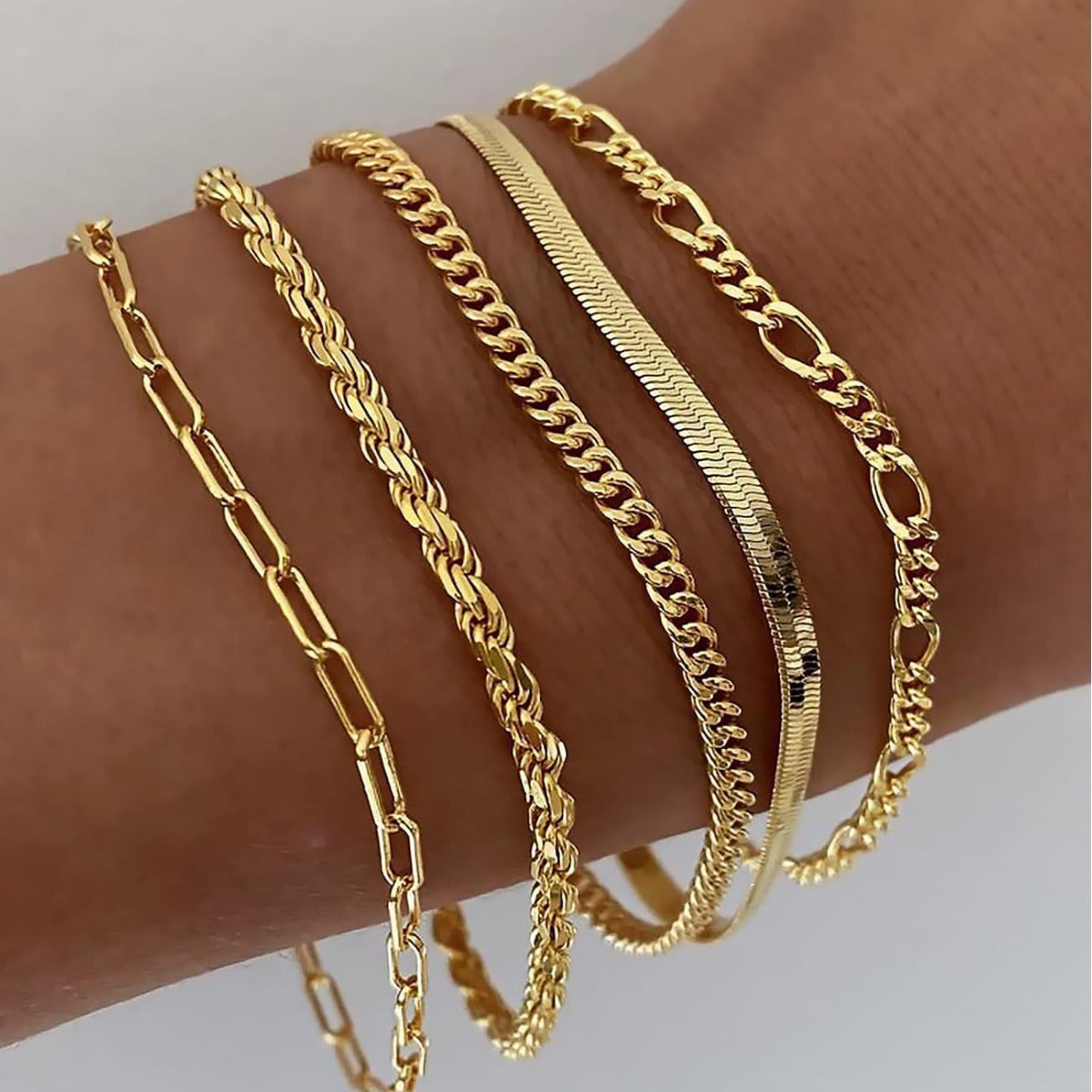 Classy Comfortable Of Personalized Alloy Combination Bracelets