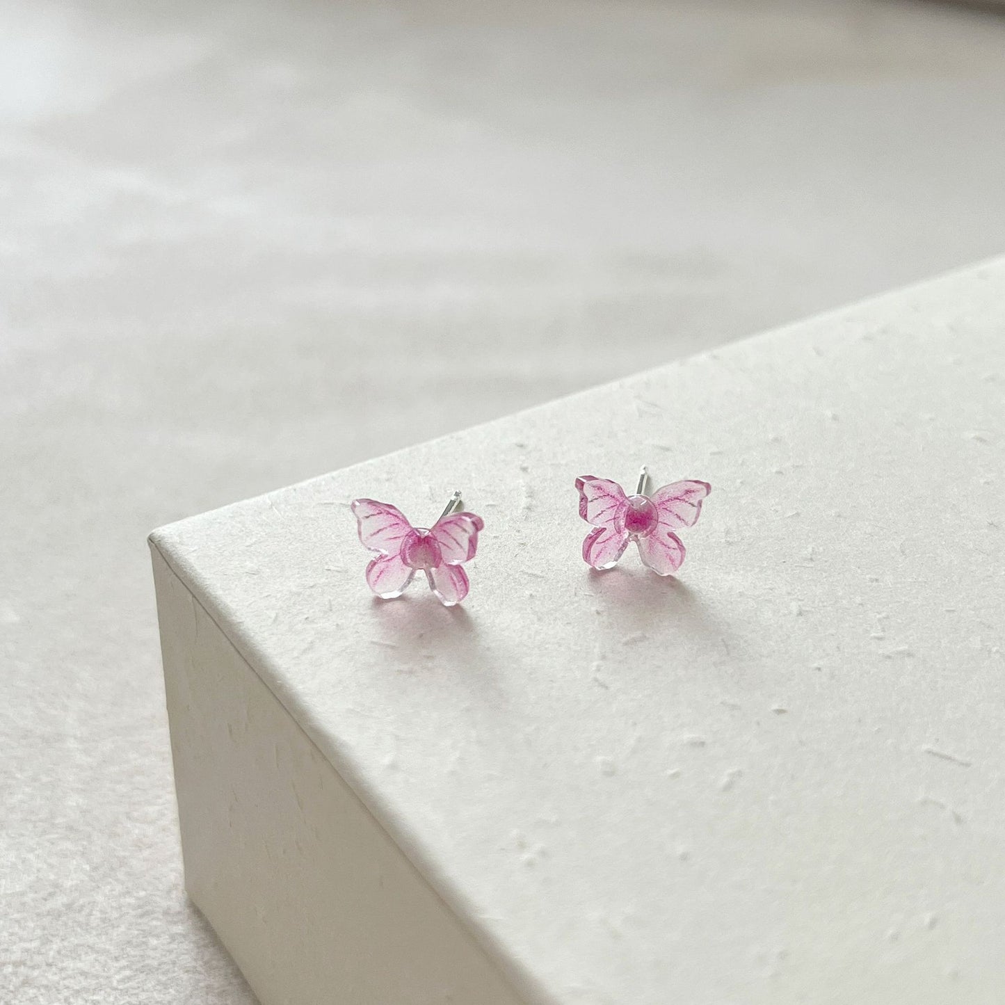 Needle Fairy Three-dimensional Butterfly Female Sweet Earrings