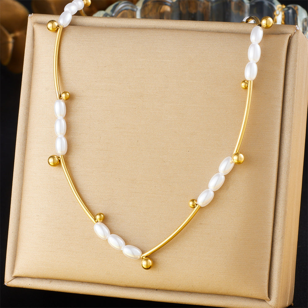 Design Clavicle Chain Light Luxury Advanced Simple Irregular Layered Necklace