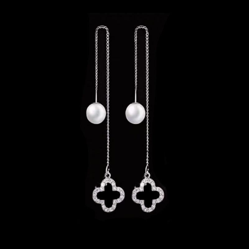 Star Moon Leaves Ice Flower Clover Hair Ball Long Ear Line
