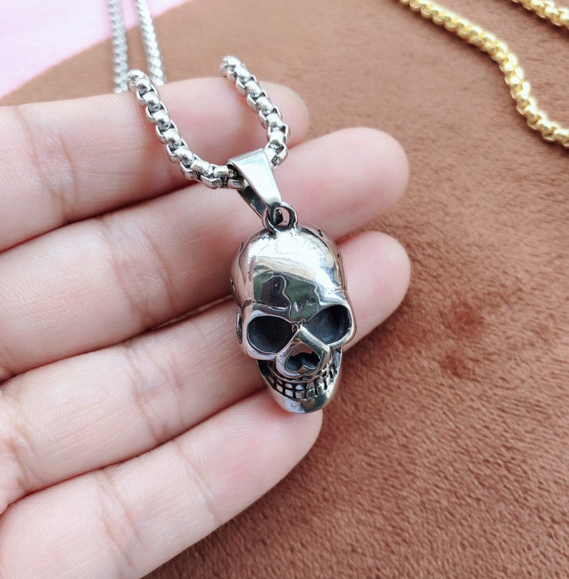 Punk Star Bone Saturn Halo Hipster With Personality Necklace