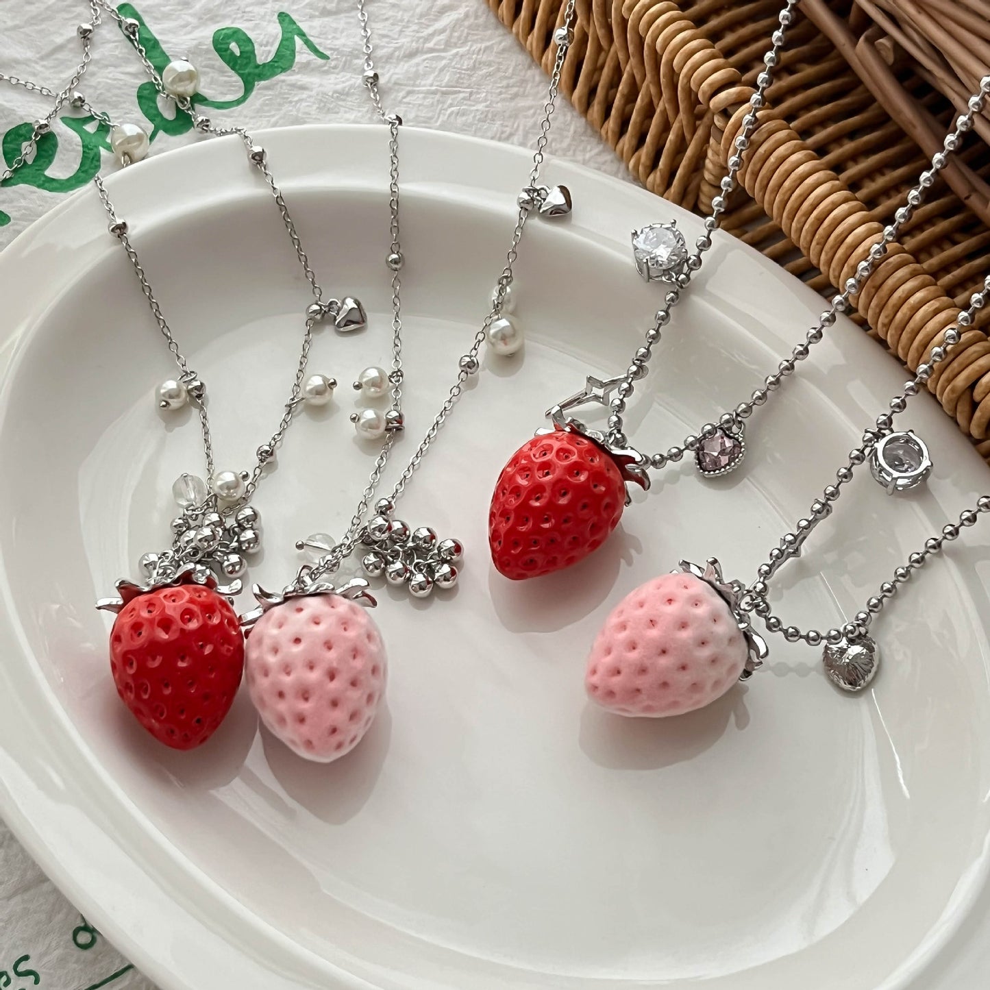 Crystal Tassel Simple Elegant Sweater Chain Necklace