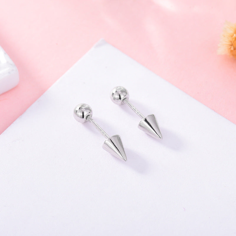 Women's Three-dimensional Geometric Figure Ear Bone Design Earrings