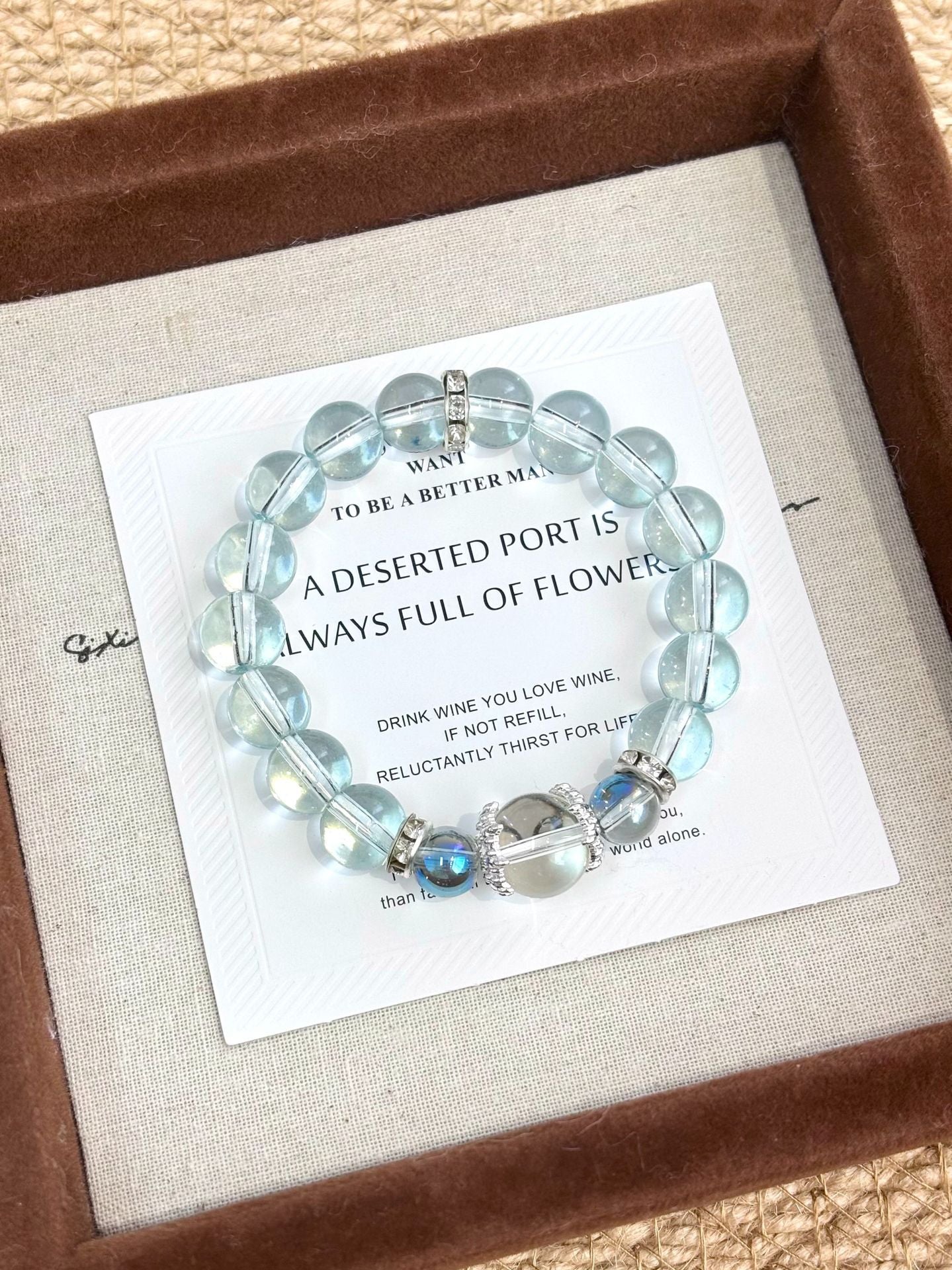Lotus Lucky Beads Design Sense Ancient Bracelet