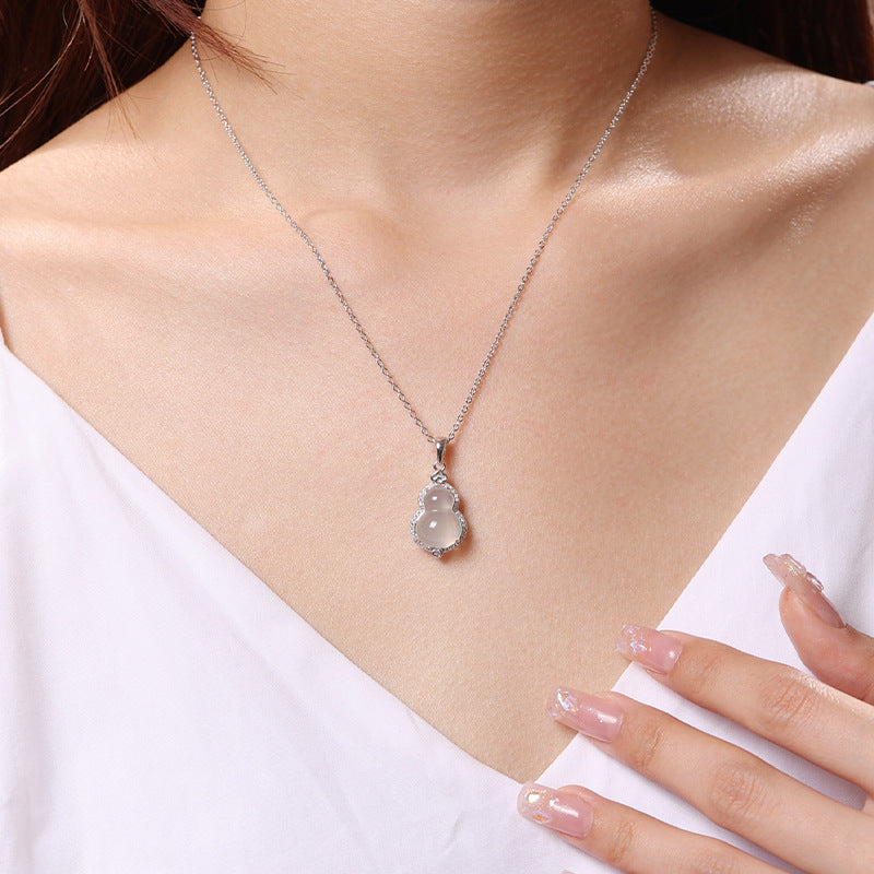 Fu Lu Gao Bing Niche Zircon Clavicle Pendants