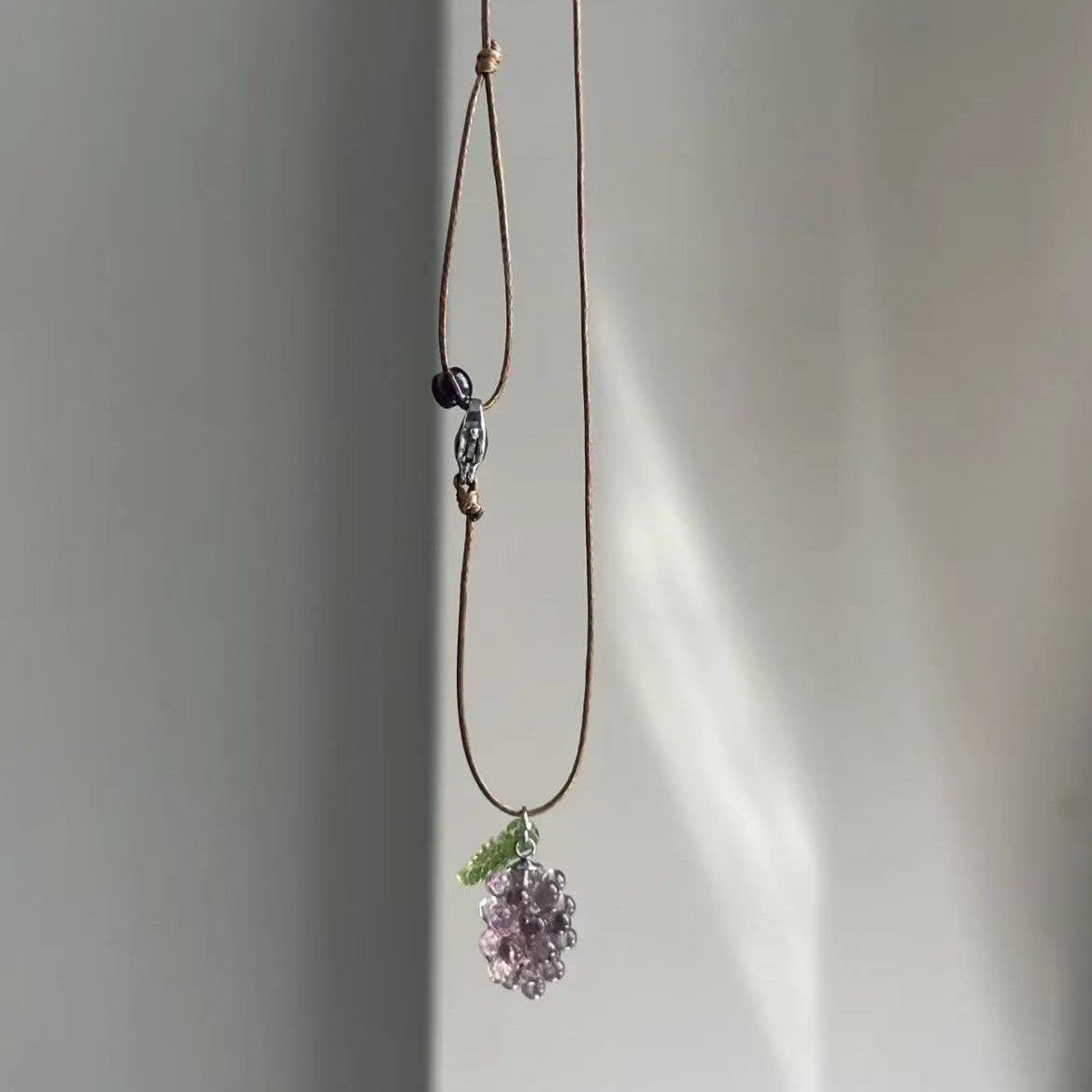 Bohemian Vintage Grape Niche High Sense Necklace