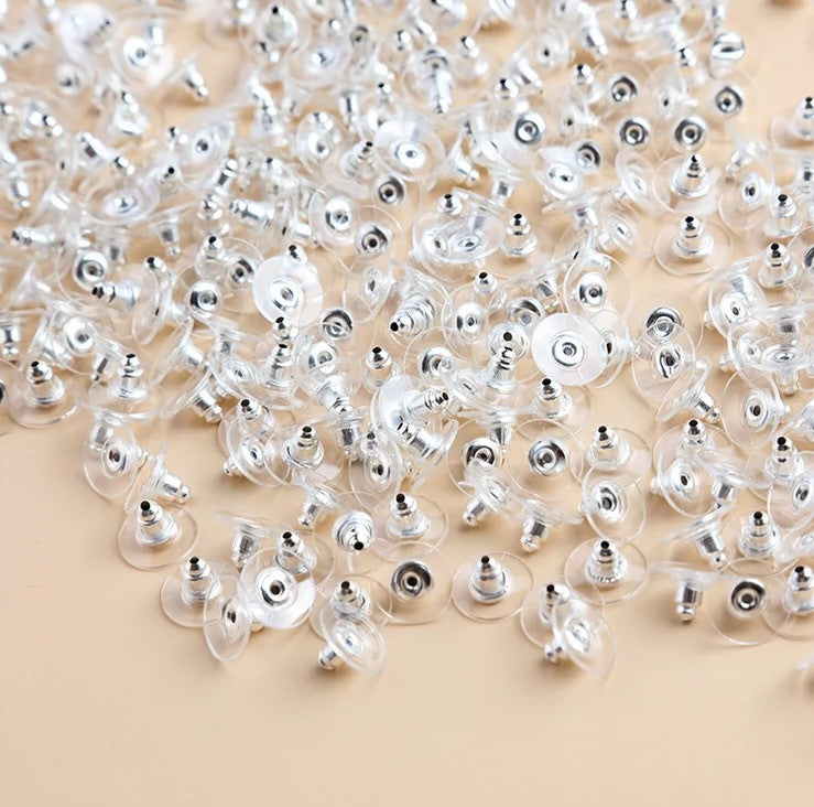 Metal Earplug Ear Plug Back Earplugs Material Stud Earrings