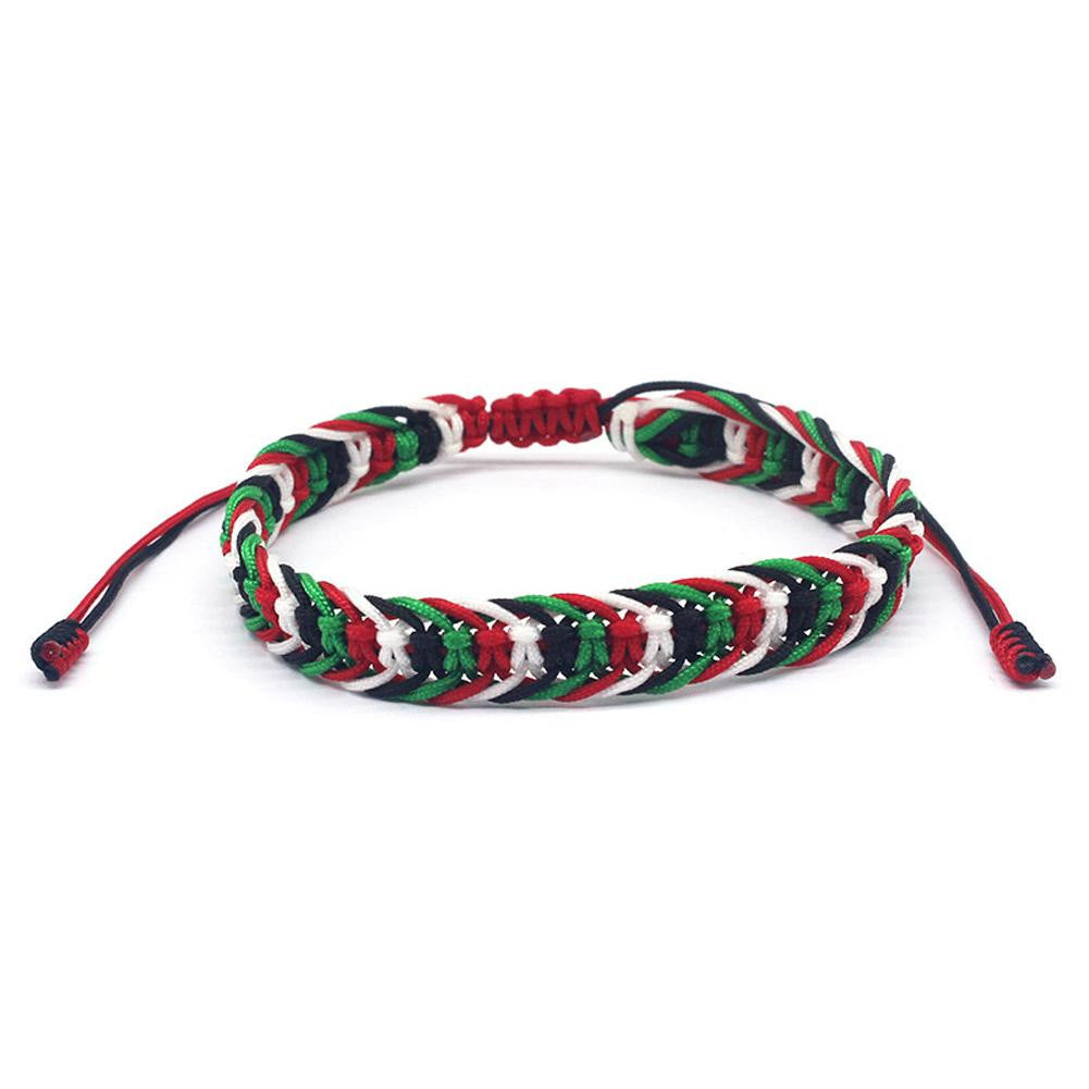Hand Woven Rope Flag Color Matching Australia Bracelet
