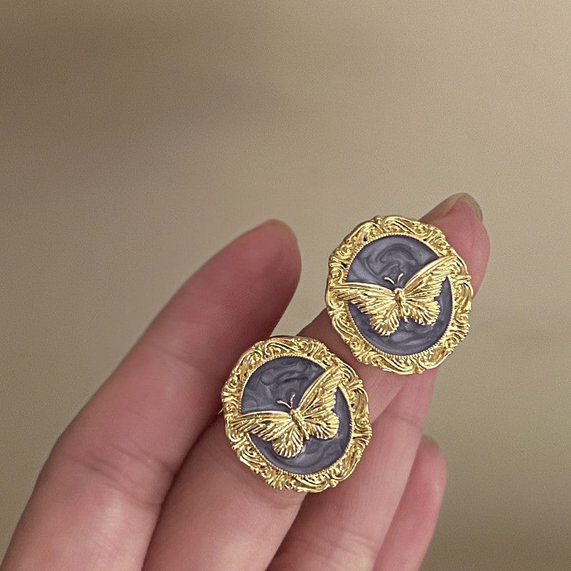 Women's Personality Fashion Trendy Light Luxury High-grade Earrings