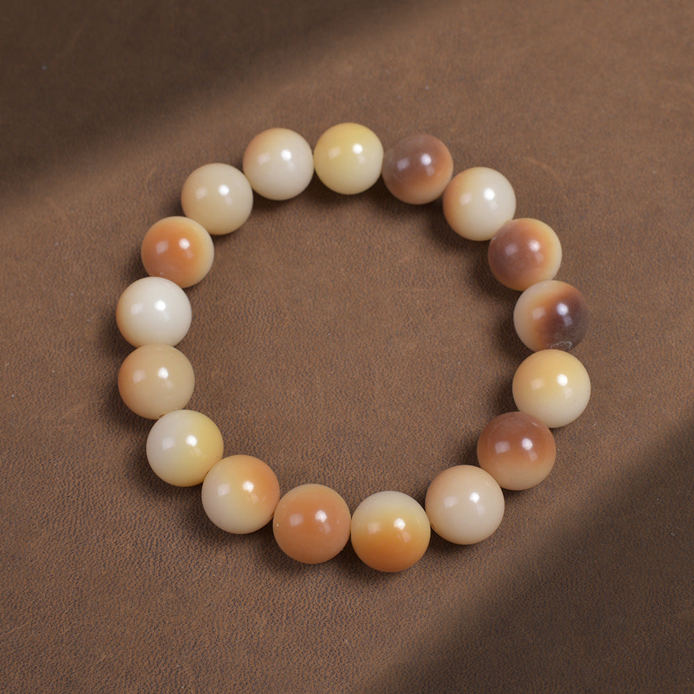 Women's & Men's Natural Bodhi Bead Pliable Temperament Hand Toy High Oil Density Bracelets