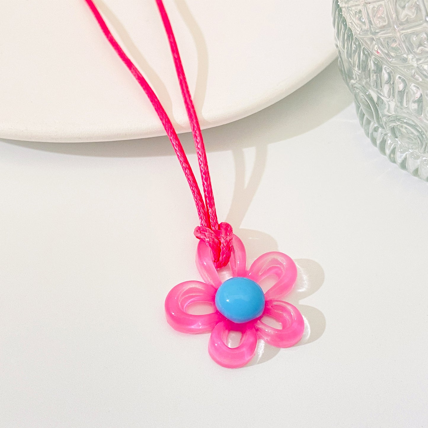 Personality Style Colorful Flower Fashion Creative Necklaces