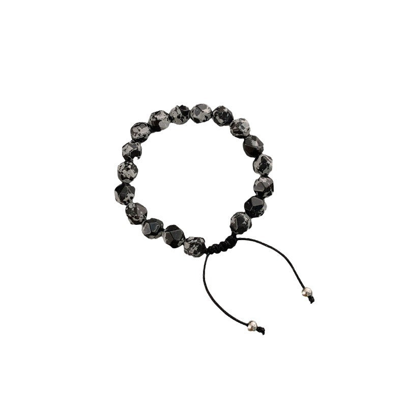 Men's Natural Stone Design High-grade Tigereye Sparrow Bracelets