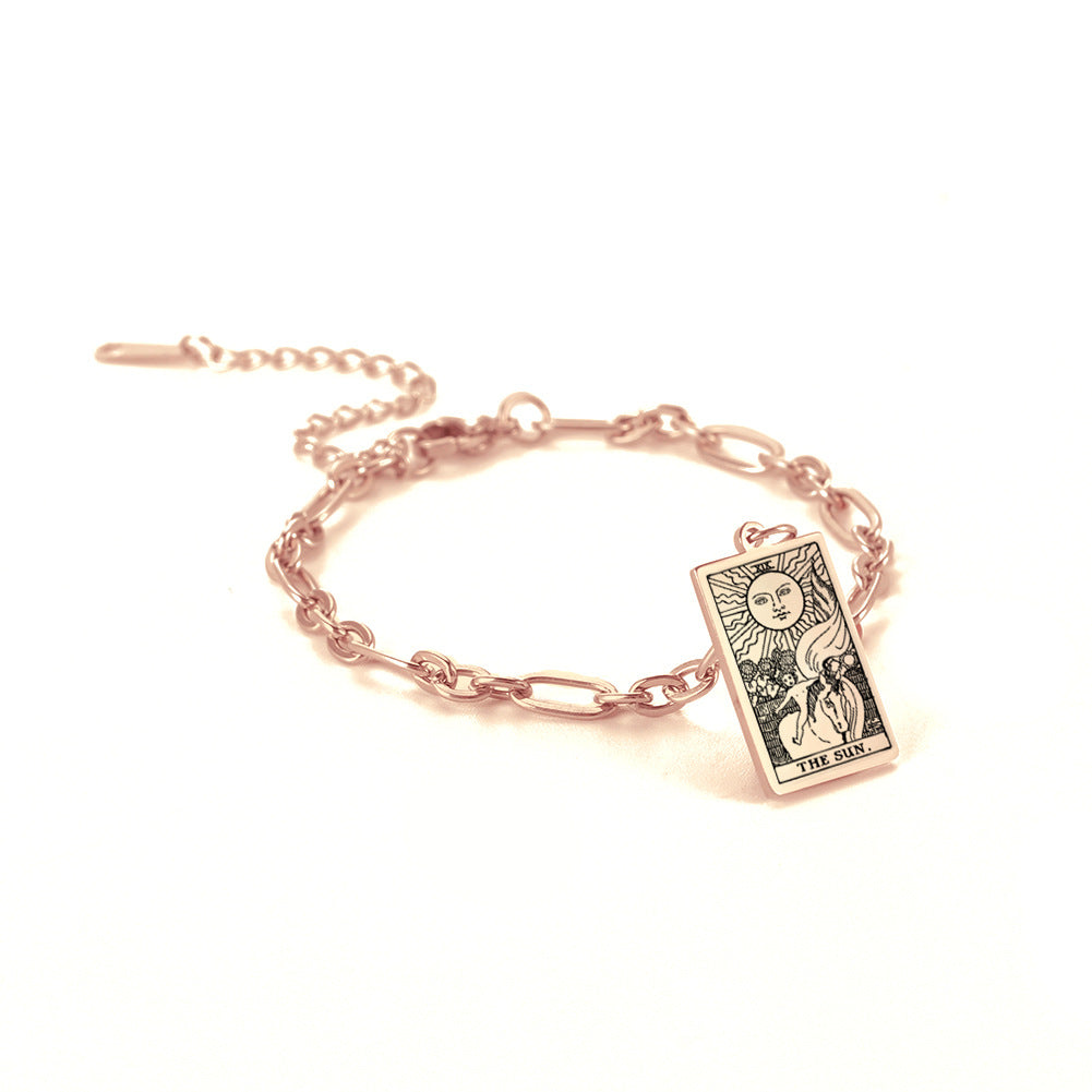 Twee Tarot Series Gold Sier Rose Bracelets