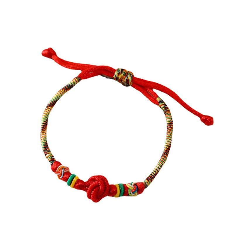 Dragon Boat Festival Colorful Rope Fortune Knot Truelove Bracelets