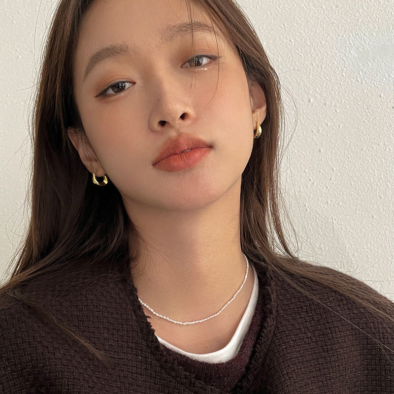 Water Drop Clip Female Niche Advanced Ear Buckle
