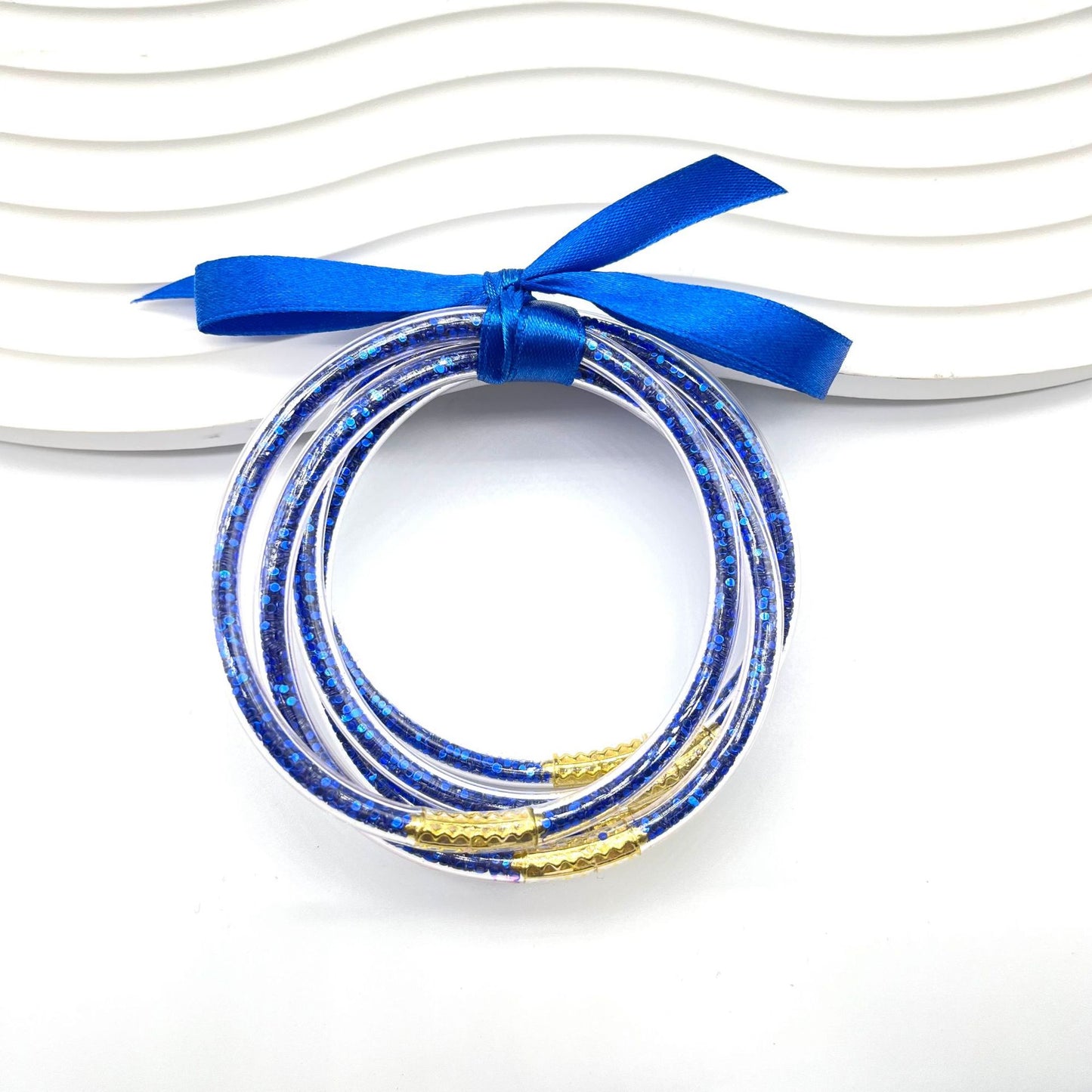 Glamorous Fashion Silicone Bright Simple Couple Bracelets
