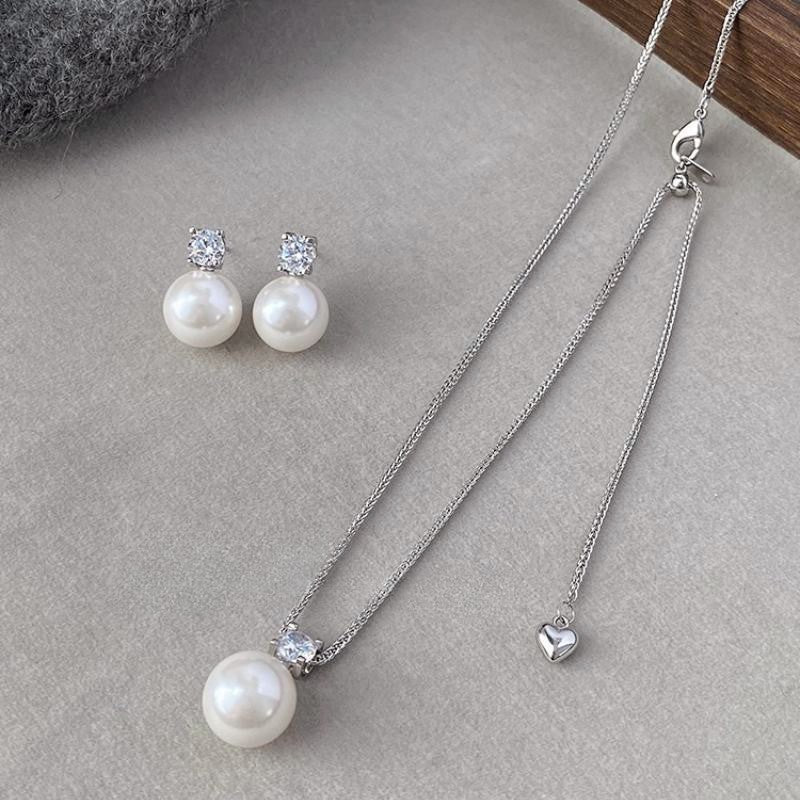 Women's Diana Single Pearl Light Luxury High-grade Pendants