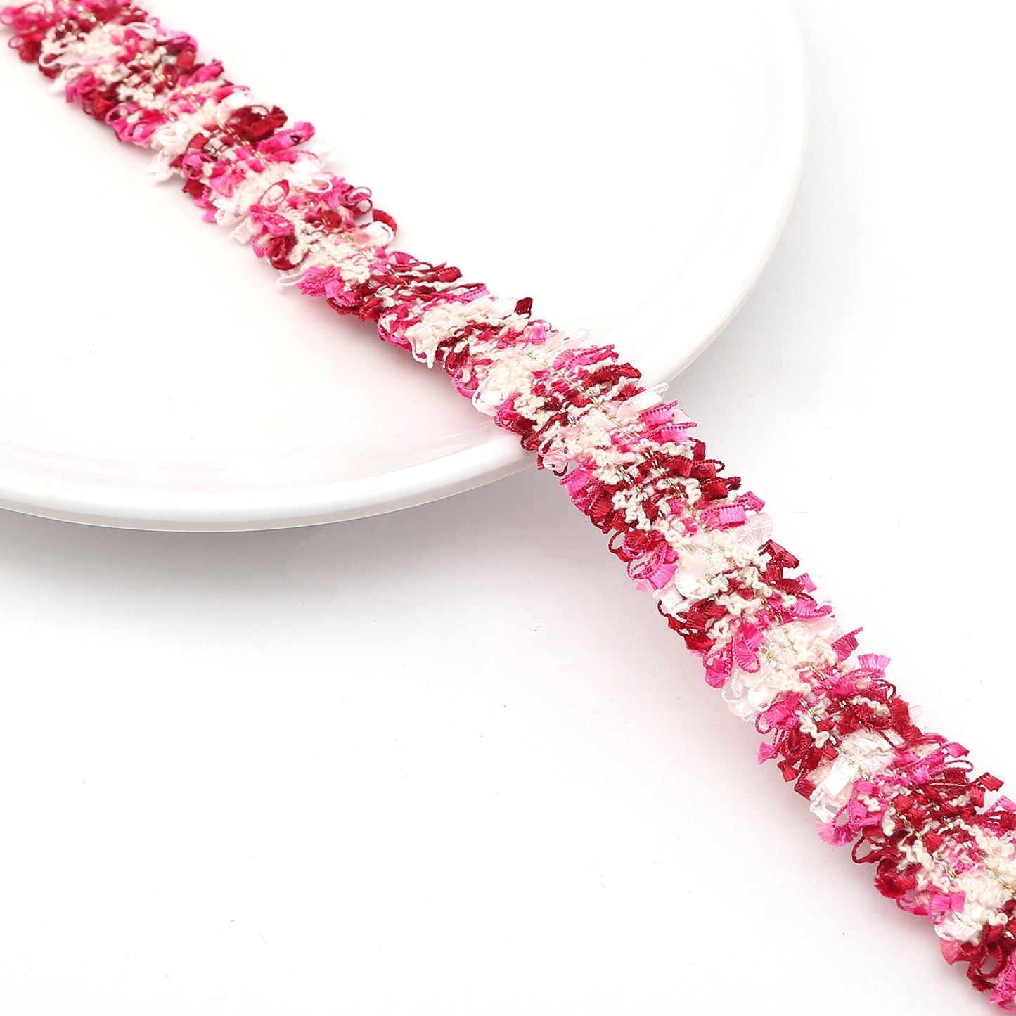 Classic Style Polyester Lace Handmade Suitcase Hat Weaving Rope Jewelry Accessories