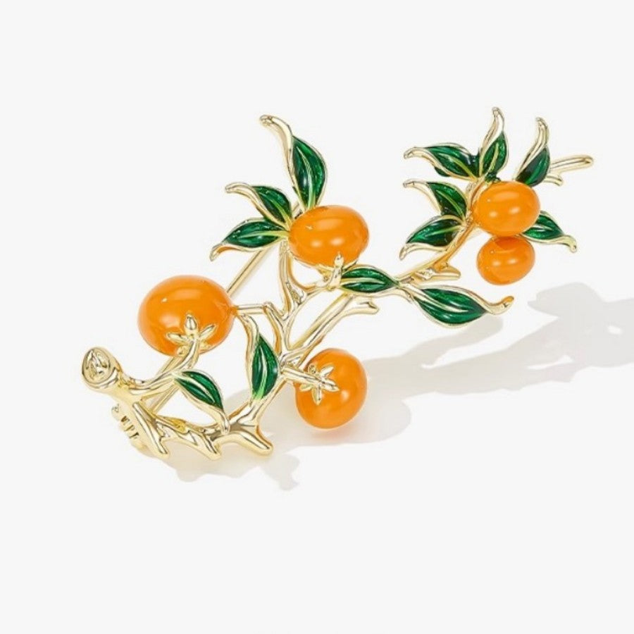 Golden Pearl Corsage Wheat Brooch Female High-grade Brooches