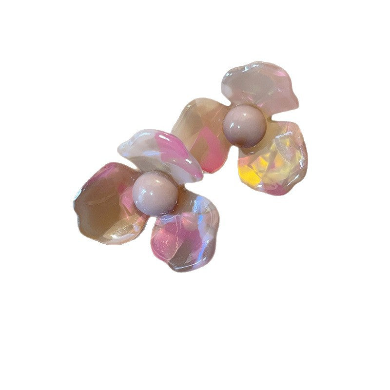 Style Fresh Magic Beads Bright Flower Fashionable Rings