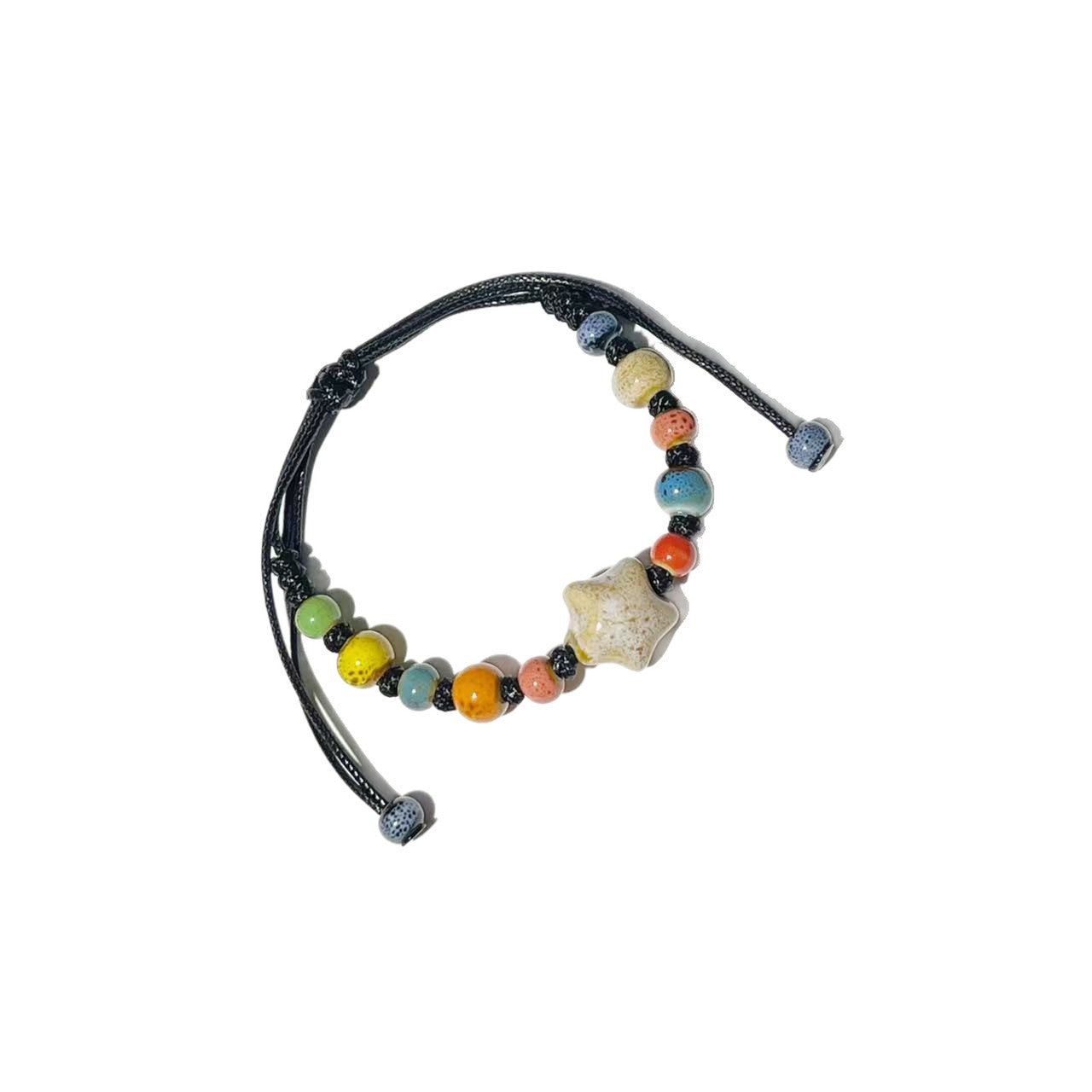 Ceramic Hand-knitted Rope Girlfriends Gift Travel Commemorative Bracelet