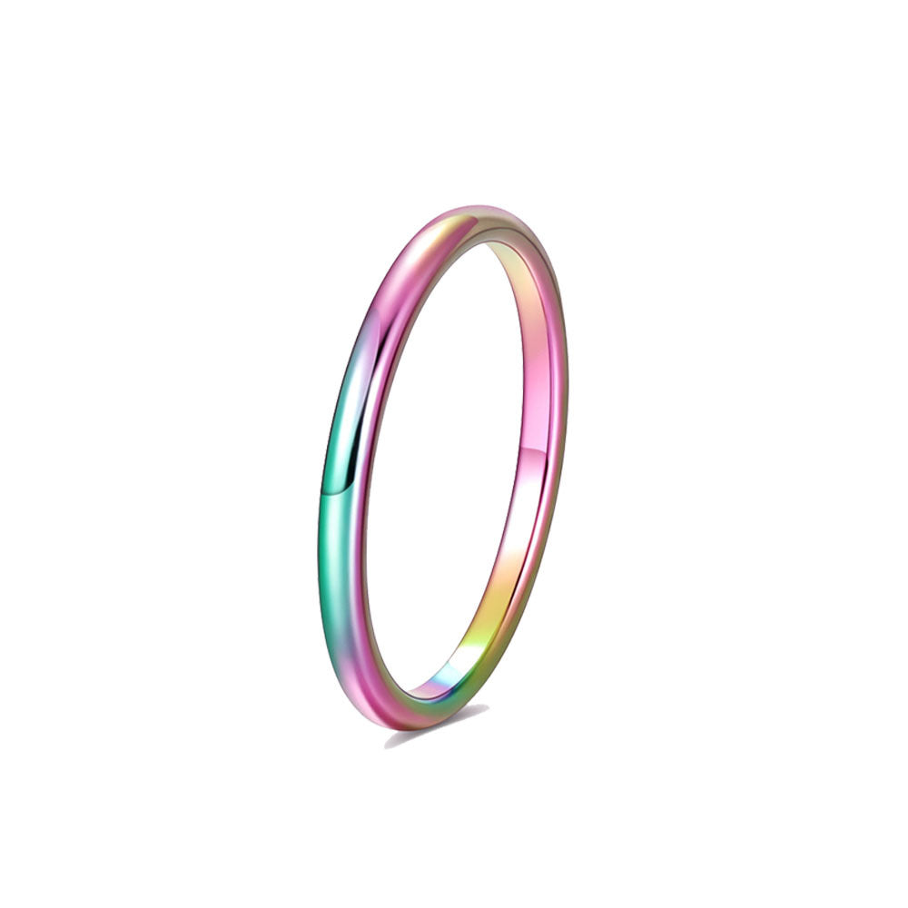 Women's & Men's Classic Simple High-grade Sense Tungsten Wide Rings