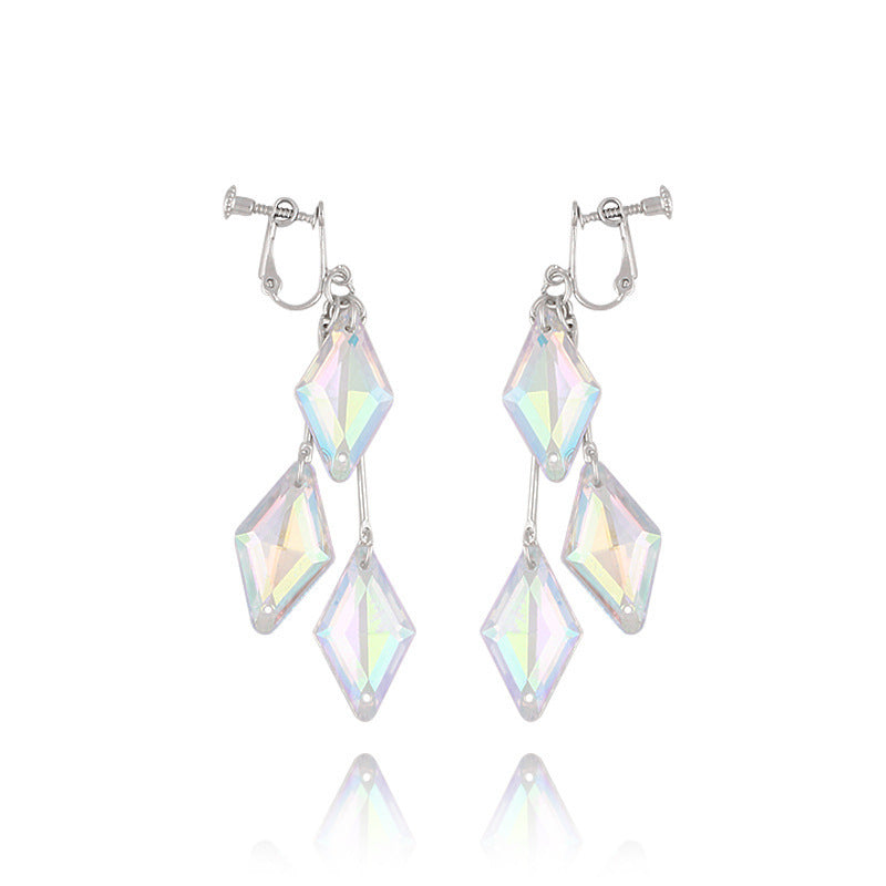 Travel Twisted Fairyland Little Mermaid Group Multicolor Ear Clip Auricular Rings