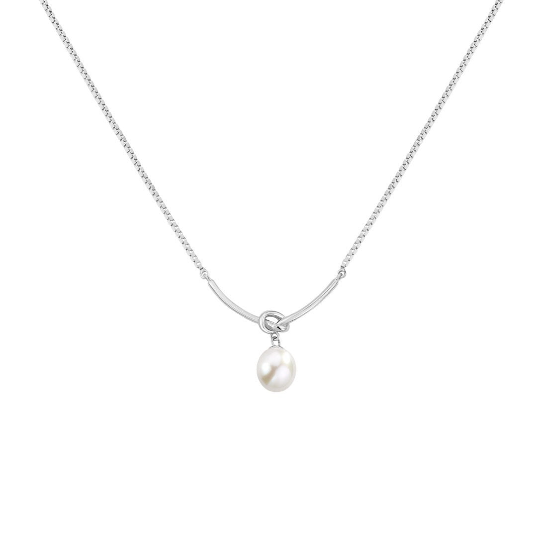 Women's And Exquisite Freshwater Pearl Bends Hitches For Necklaces