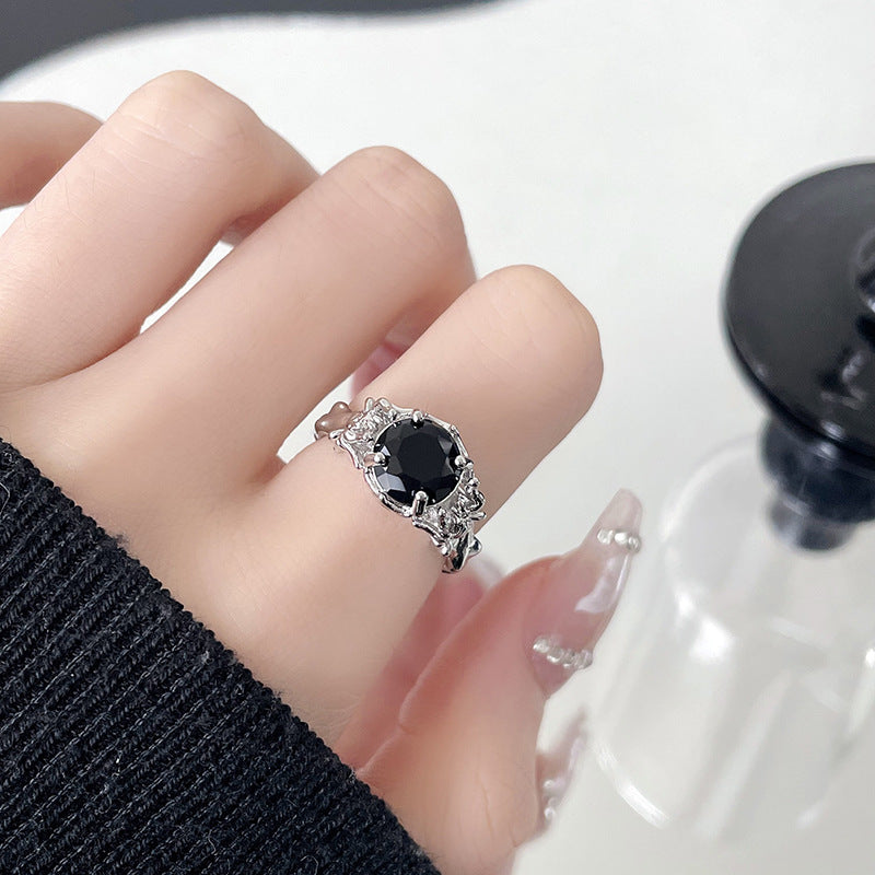 Women's Dark Style Spider Open Design Personality Rings