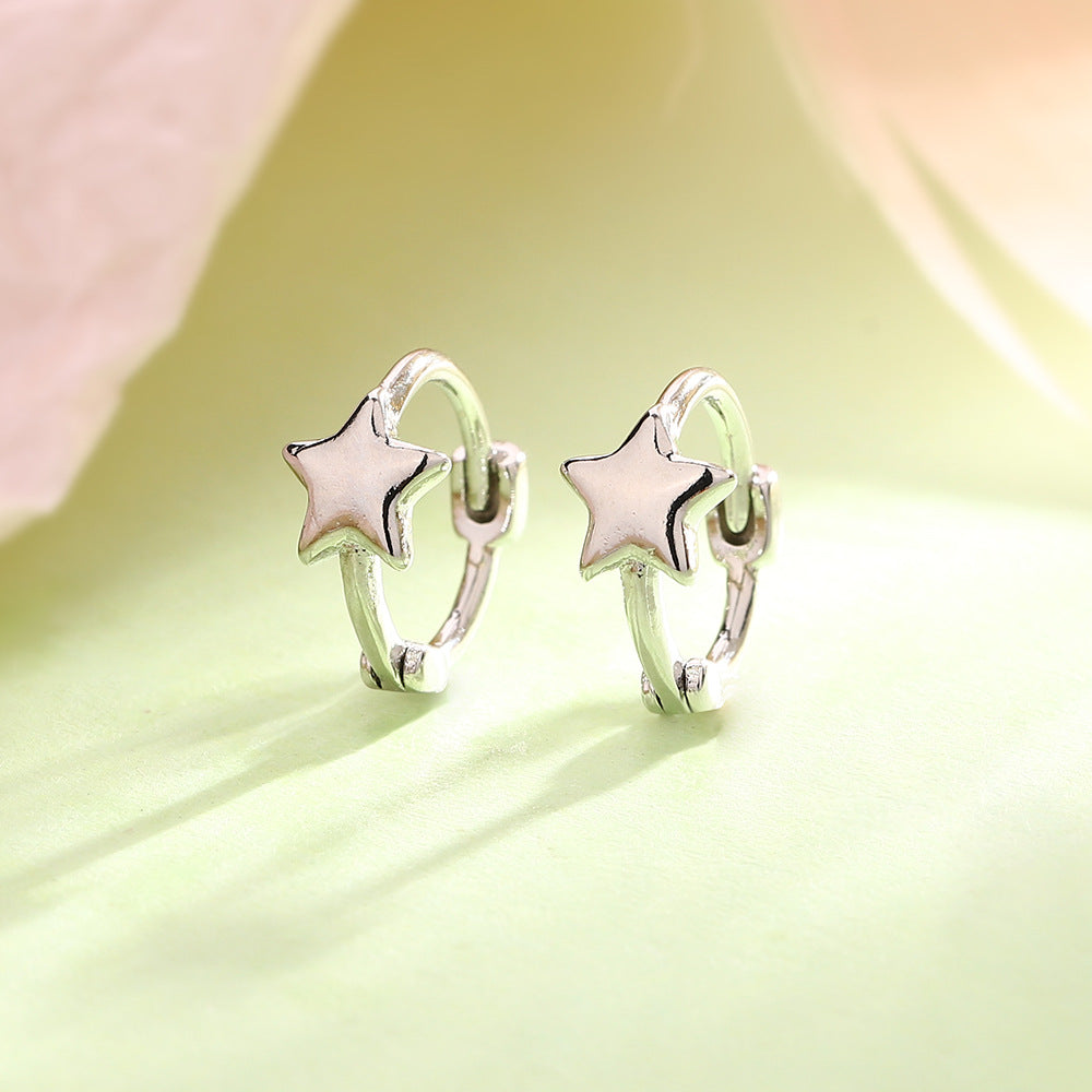 Innovative Clip Fashion Pentagram Mini Star Rings
