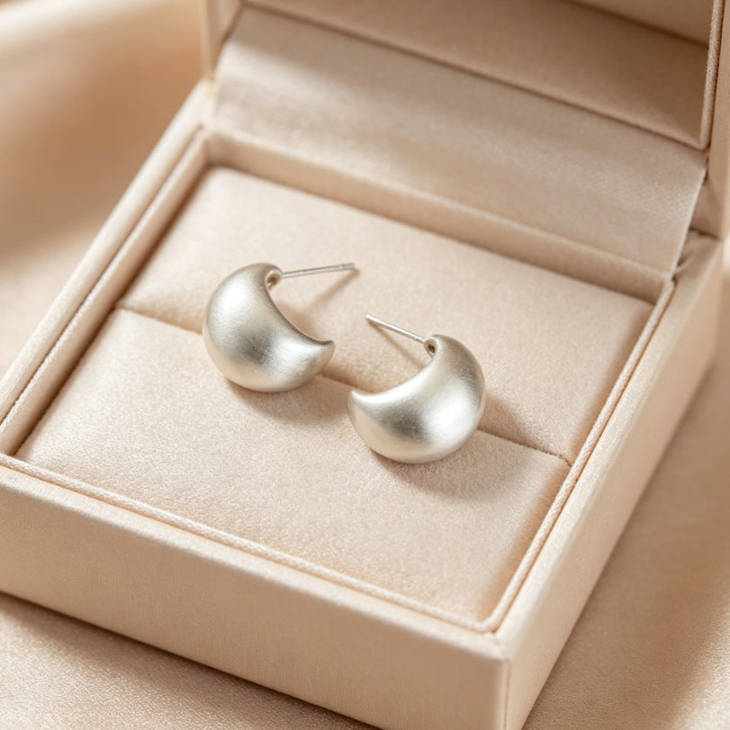 Temperament Inlaid Zircon Delicate Pearl High-grade Light Luxury Korean Style Stud Earrings