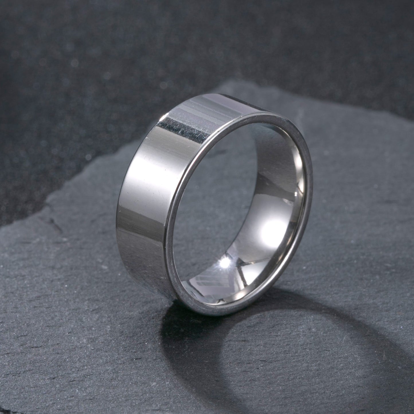 Simple Inner Ball Outer Flat Surface Couple Ring