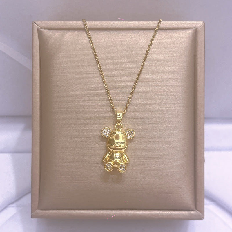 Women's Titanium Steel For Light Luxury Minority Design Necklace