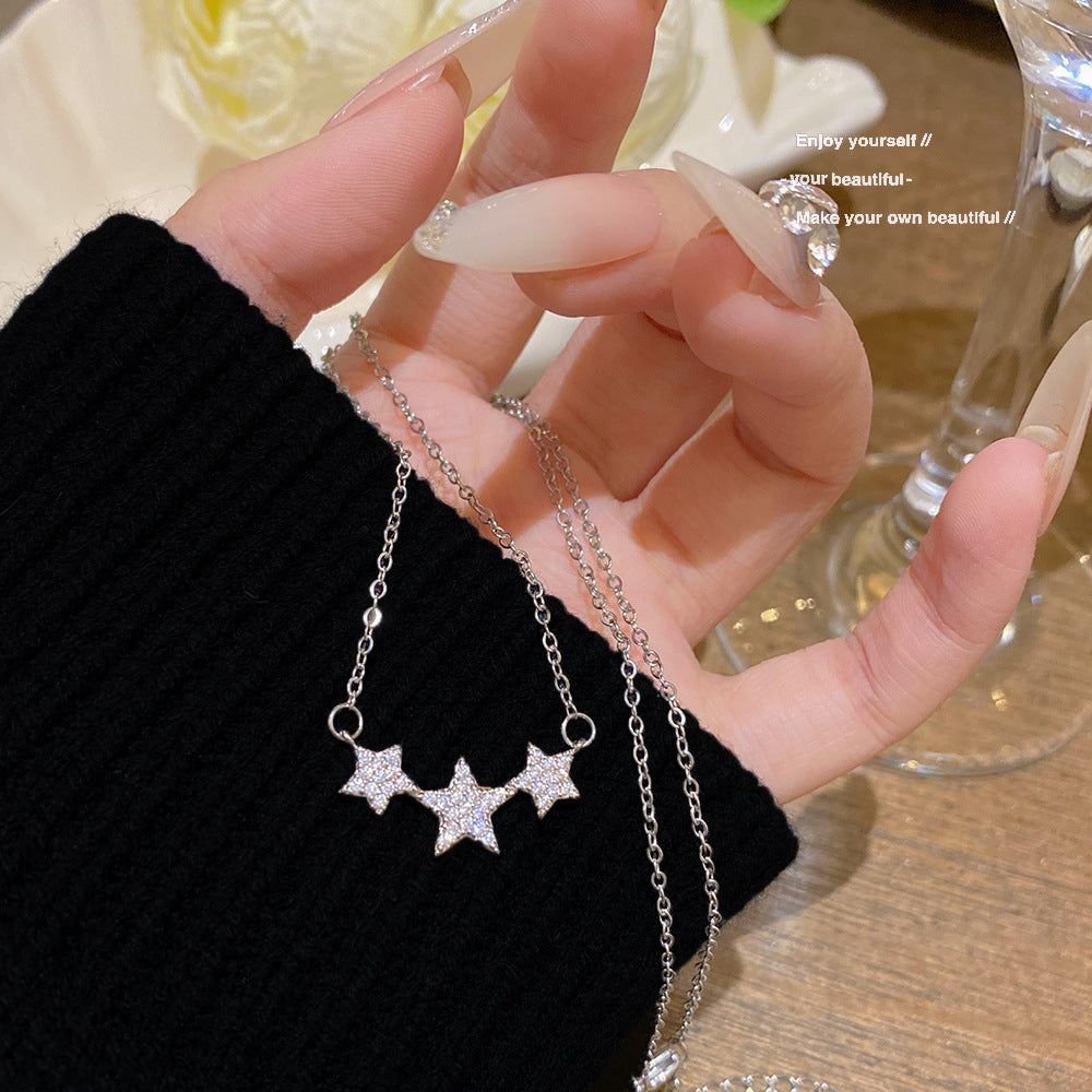 Luxury Fashion Simple Design High-grade Clavicle Necklaces