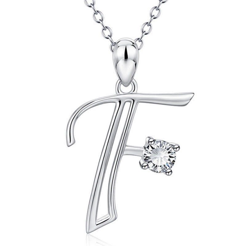 Style English Letters Fashion Jeweled Popular Pendants