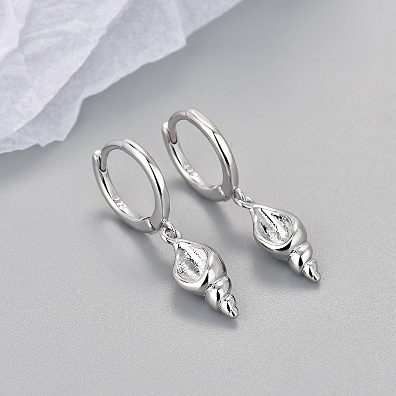 Women's Fashion Personalized Clips Conch Simple Ocean Element Rings