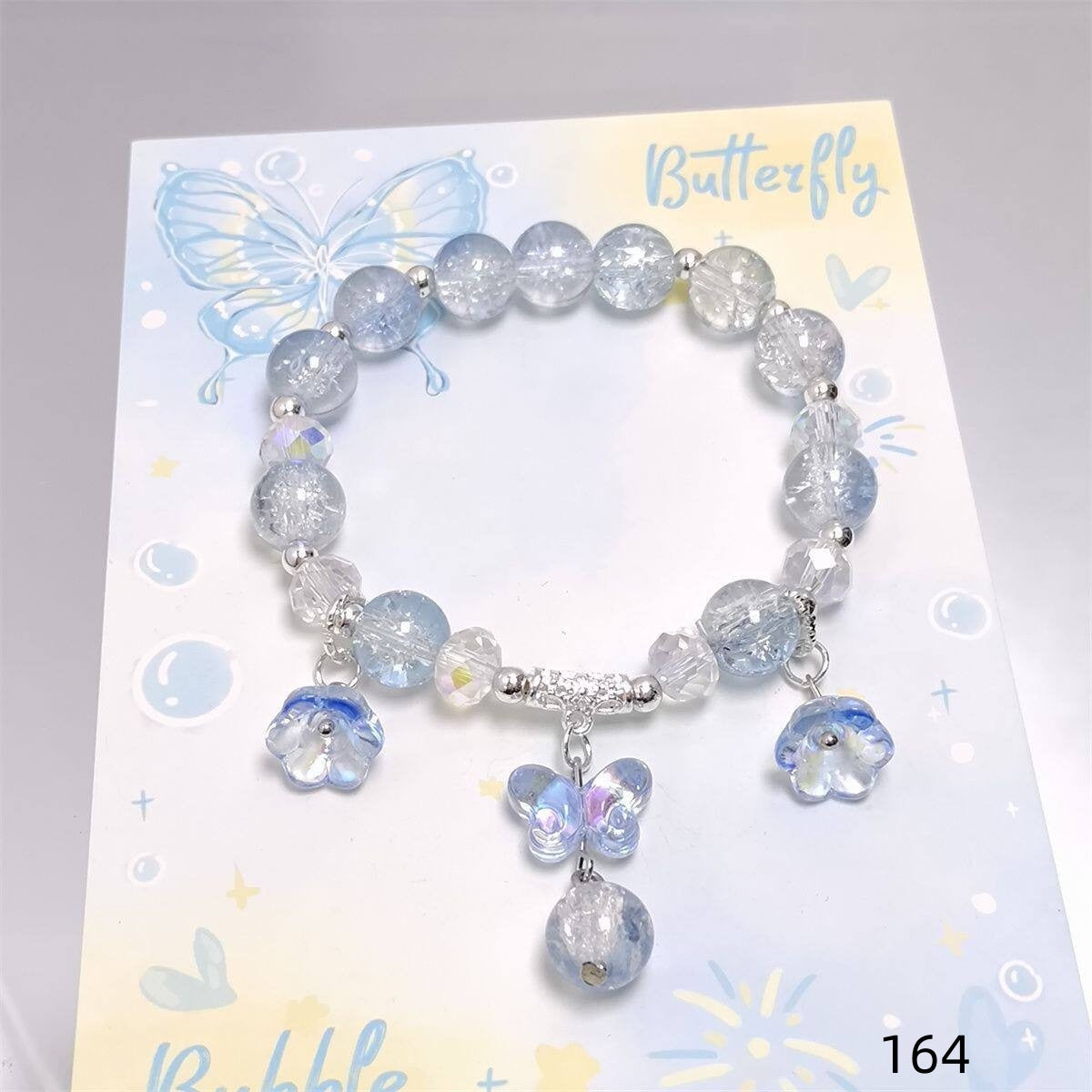 Colorful Crystal String Beads Fishtail Sweet Super Fairy Girlfriends For Bracelets